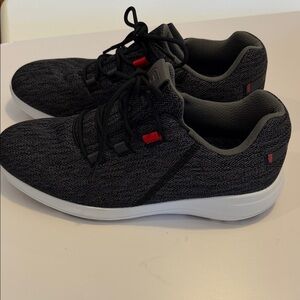 Footjoy Flex Gray Knit Spike-less Golf Shoes Sz 11.  Tub4